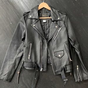 Leather jacket